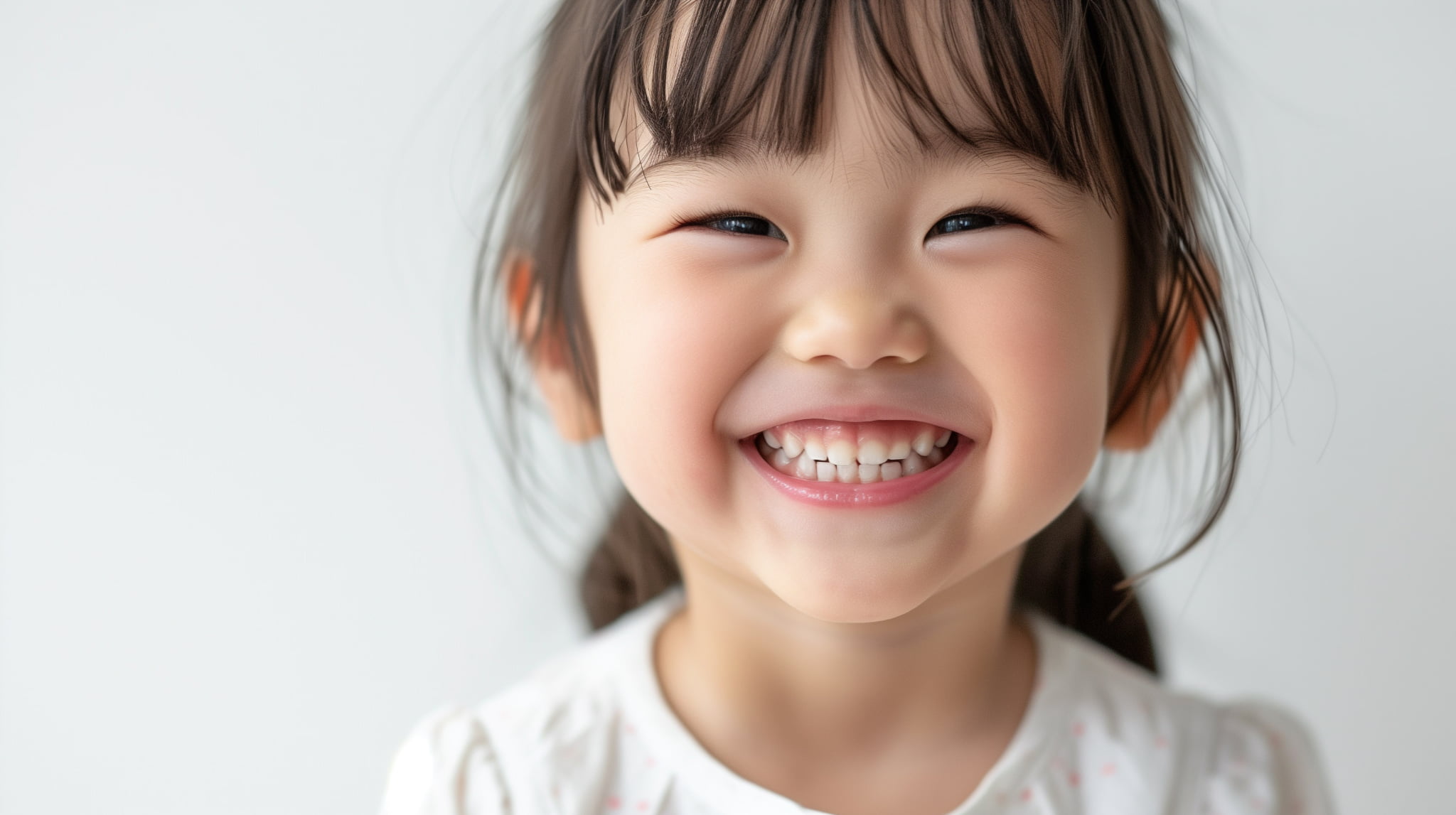 歯並びが整った子ども