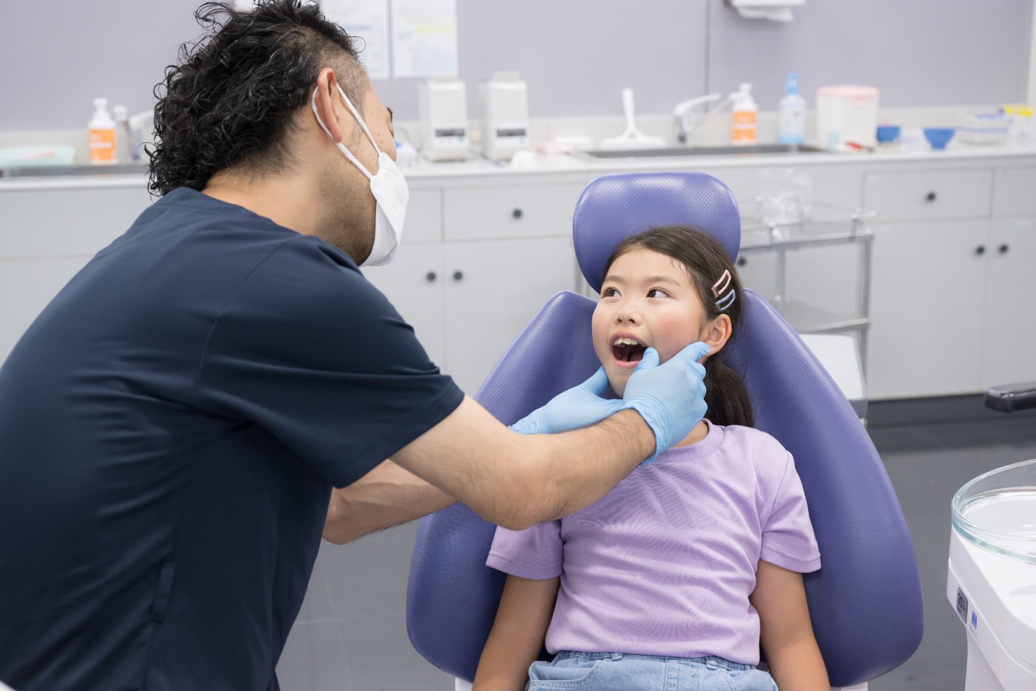 MFTのトレーニングをする様子